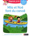 Mila et Noe font du canoë